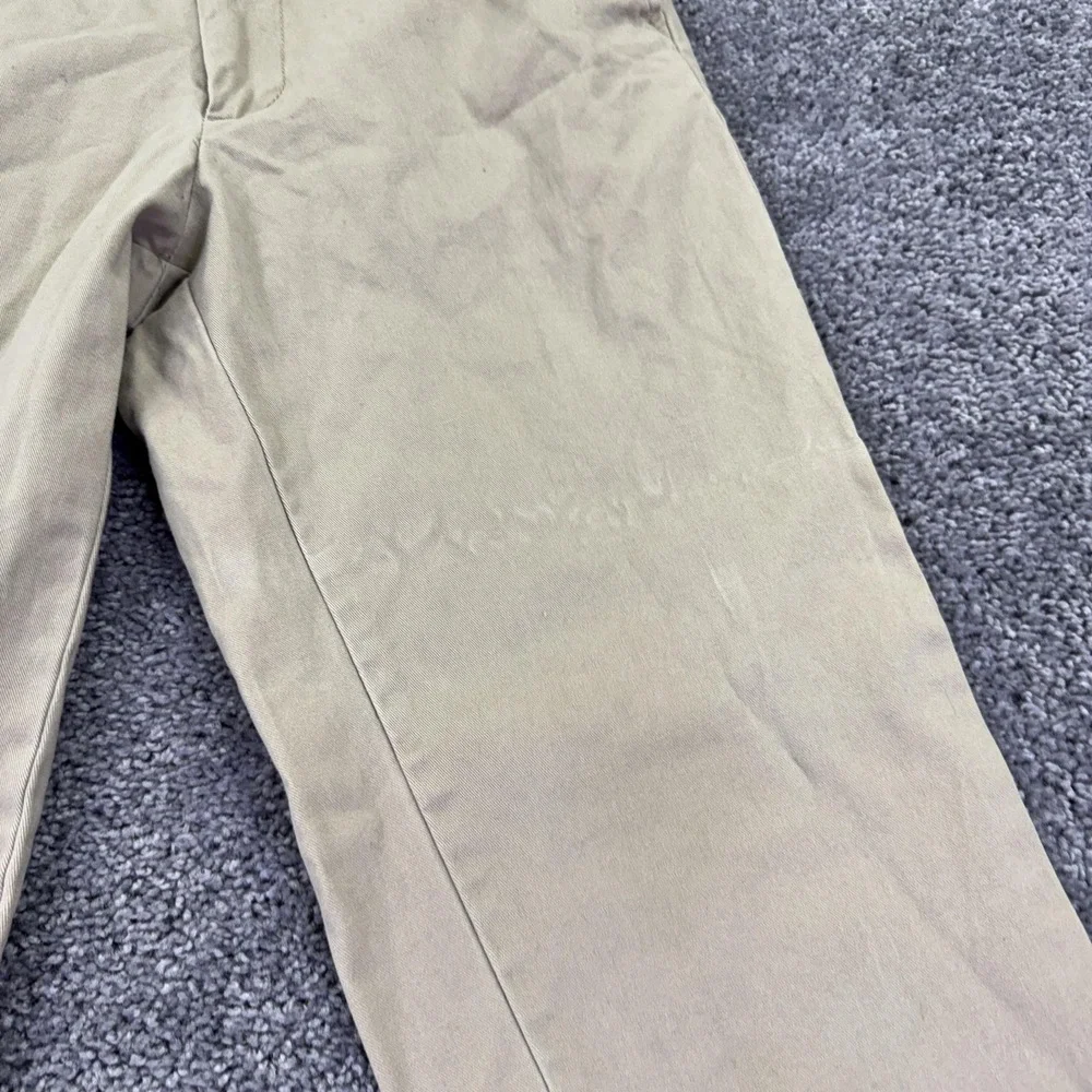 10W Apparel Khakis Pants Mens 32x34 Beige Canvas Straight Workwear Casual